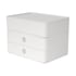 HAN Бокс Allison Smart-Box Plus, с 2 чекмеджета и органайзер, бял