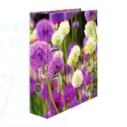 Herma Класьор Flowers, 7 cm, на лилави цветя