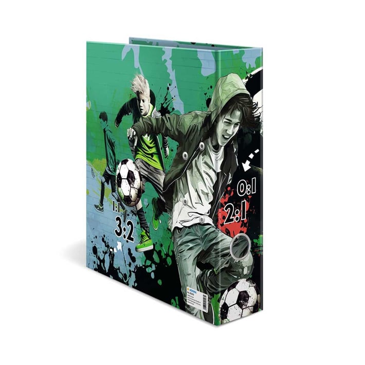 Herma Класьор Street Soccer, картонен, 7 cm, футбол