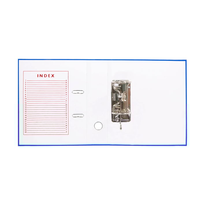 Top Office Класьор, 8 cm, PP, син