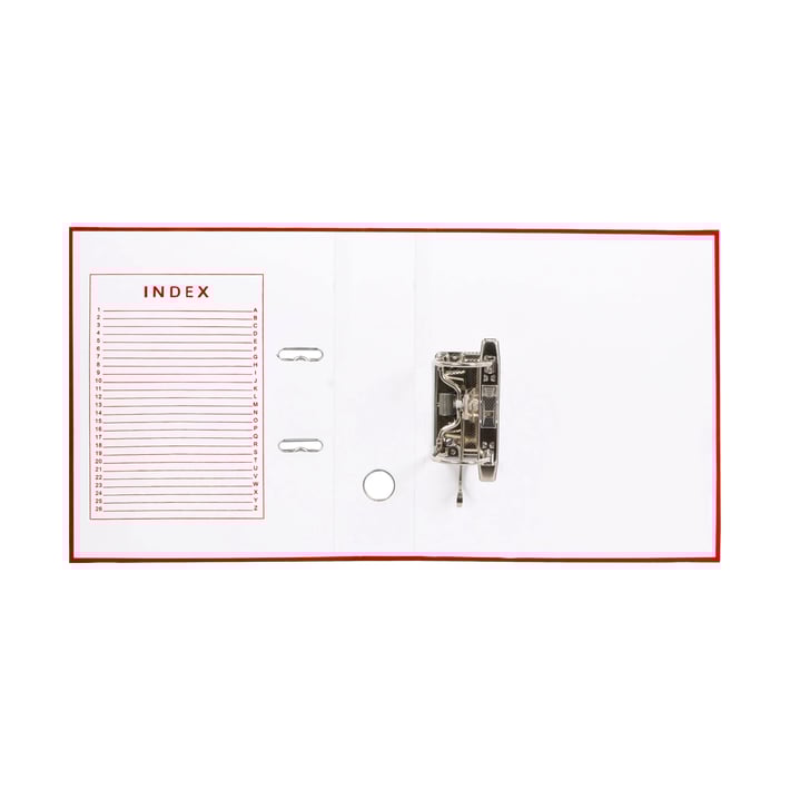 Top Office Класьор, 5 cm, PP, червен