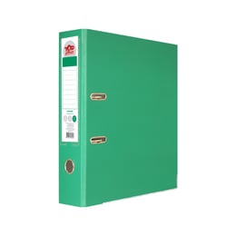 Top Office Класьор, 8 cm, PP, с метален кант, зелен
