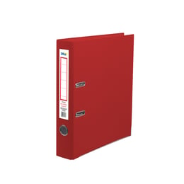 Office 1 Класьор, 5 cm, PP, с метален кант, червен