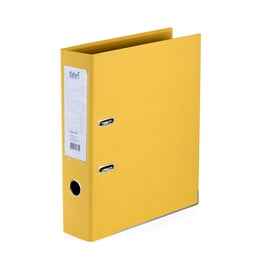 Colori Класьор, 8 cm, PP, с метален кант, жълт