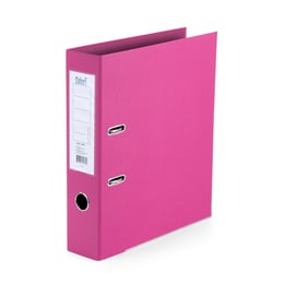 Colori Класьор, 8 cm, PP, с метален кант, розов