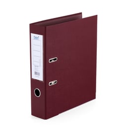 Colori Класьор, 8 cm, PP, с метален кант, бордо