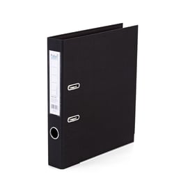 Colori Класьор, 5 cm, PP, с метален кант, черен