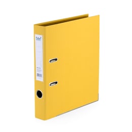 Colori Класьор, 5 cm, PP, с метален кант, жълт