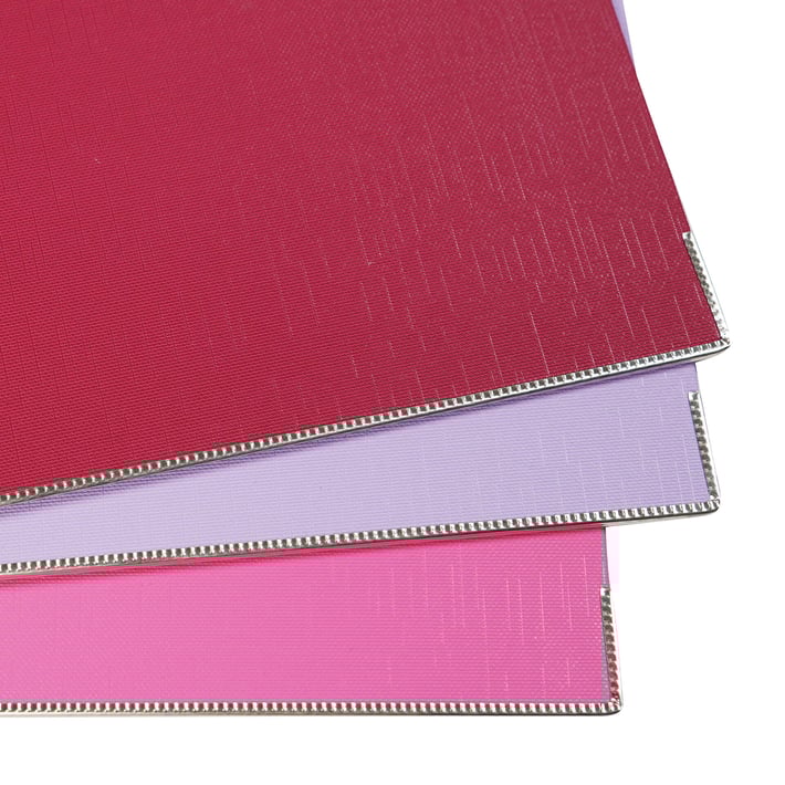 Colori Класьор, 8 cm, PP, с метален кант, несглобен, червен, 50 броя