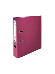 Colori Класьор, 5 cm, PP, с метален кант, несглобен, бордо, 50 броя