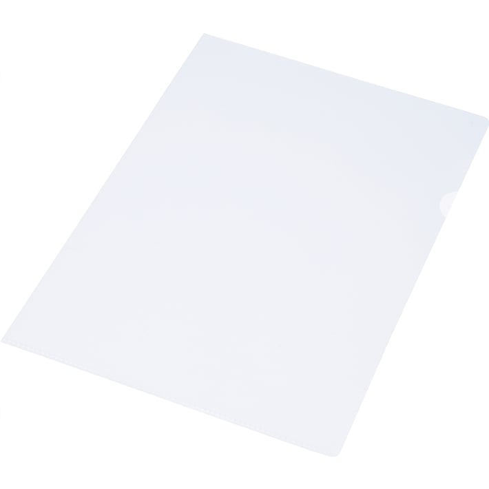 Panta Plast Джоб за документи, L-образен, A4, 150 µm, кристал, 10 броя