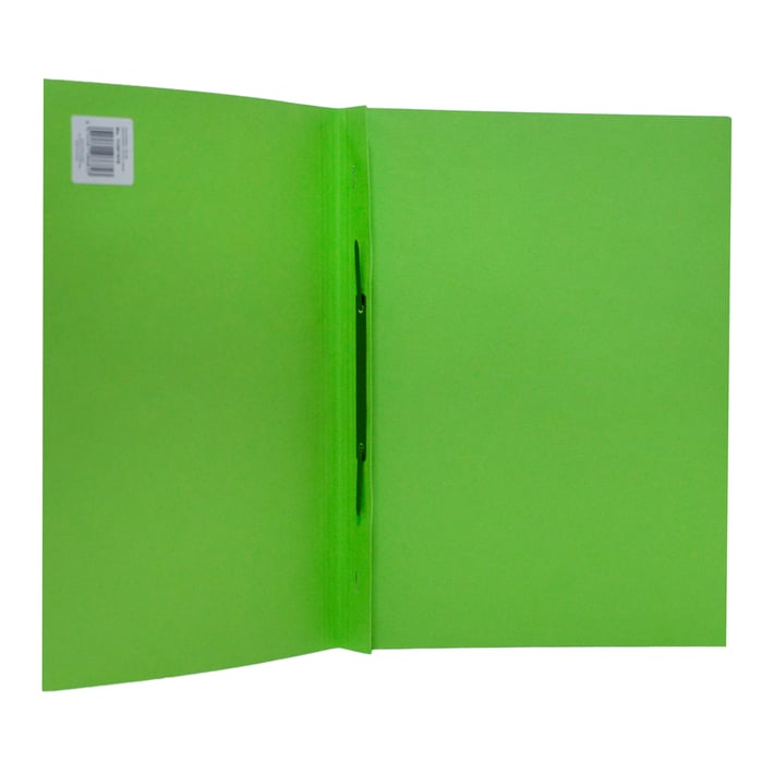 Falken Папка, картонена, с машинка, зелена