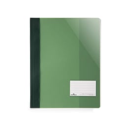 Durable Папка, A4+, PP, с джоб за визитка, зелена