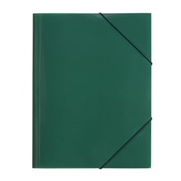 Top Office Папка, PP, с ластик, зелена
