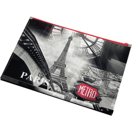 Panta Plast Папка Paris Collection, PP, с цип, A4