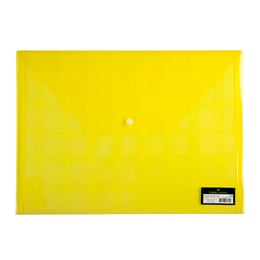 Faber-Castell Папка, PP, с копче, с лого, жълта