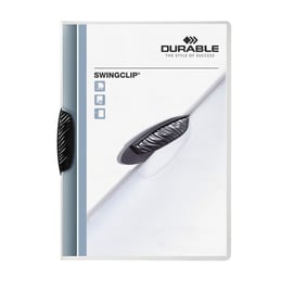 Durable Папка Swingclip 30, A4, черна