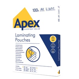 Фолио за ламиниране Apex, A4, 80 μm, 100 броя