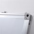 Top Office Бяла дъска, 120 x 180 cm, магнитна, с алуминиева рамка