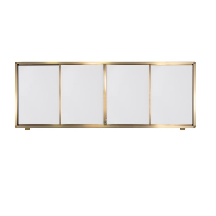 Office 1 Система бели дъски Double Sliding, за дисплей 65''