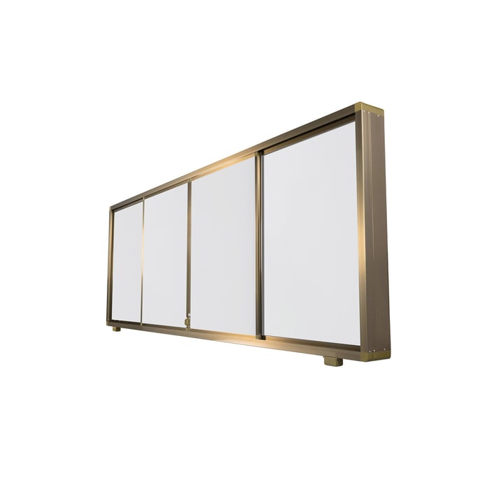 Office 1 Система бели дъски Double Sliding, за дисплей 65''