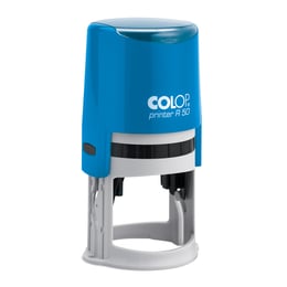 Colop Печат Printer R 50, кръгъл, 50 mm, син