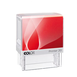 Colop Печат Printer 20, правоъгълен, 14 x 38 mm, син