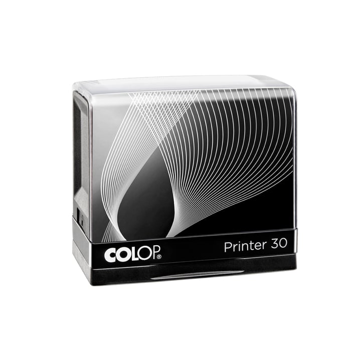 Colop Печат Printer 30, правоъгълен, 18 x 47 mm, черен