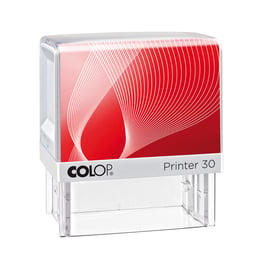 Colop Печат Printer 30, правоъгълен, 18 x 47 mm, син