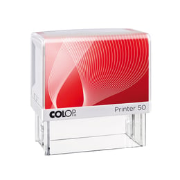 Colop Печат Printer 50, правоъгълен, 30 x 69 mm, син