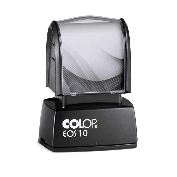 Colop Печат EOS 10, правоъгълен, 27 x 12 mm, черен