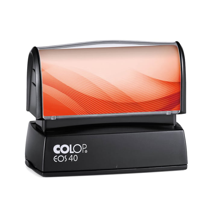 Colop Печат EOS 40, правоъгълен, 59 x 23 mm, червен