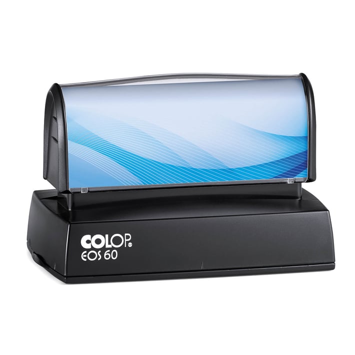 Colop Печат EOS 60, правоъгълен, 76 x 38 mm, син