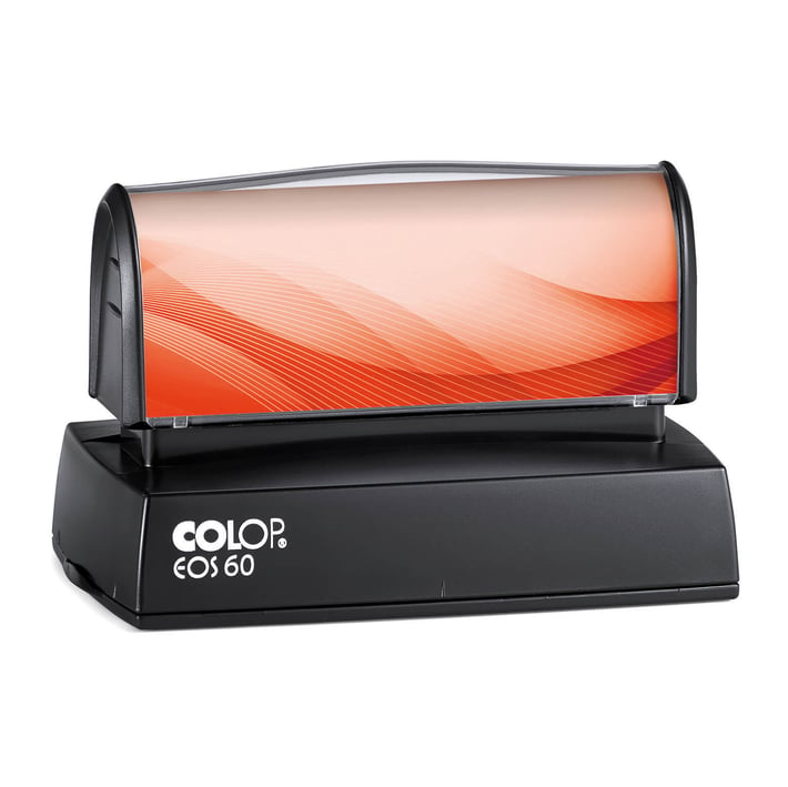 Colop Печат EOS 60, правоъгълен, 76 x 38 mm, червен