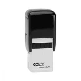 Colop Печат Printer Q 24, квадратен, 24 х 24 mm, черен