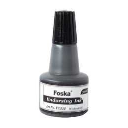 Foska Тампонно мастило, 30 ml, черно