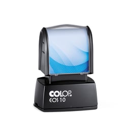 Colop Печат EOS, PR12, правоъгълен, 64 x 8 mm, син