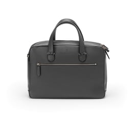 Graf von Faber-Castell Чанта за лаптоп и документи Cashmere, с едно отделение, кожена, черна