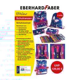 Eberhard Faber Раница Butterfly, 4 части