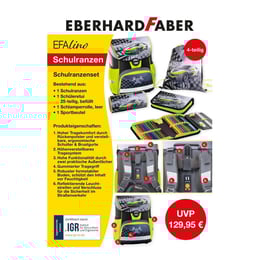 Eberhard Faber Раница Race car, 4 части