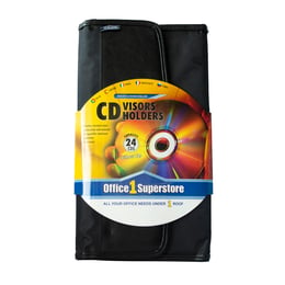 Office 1 Superstore Калъф за CD Visor, за 24 диска
