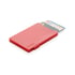 XD Калъф за карти RFID, с 4 джоба, червен