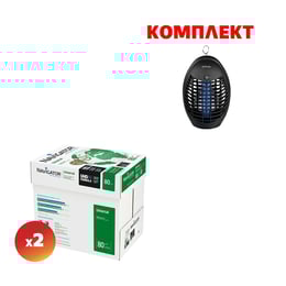 Navigator Копирна хартия Universal, А4, 2 кашона, в комплект със Sencor Уред против насекоми SIK 5000BK, черен