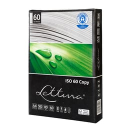 Lettura Копирна хартия 60, 100% рециклирана, A4, 80 g/m2, 500 листа