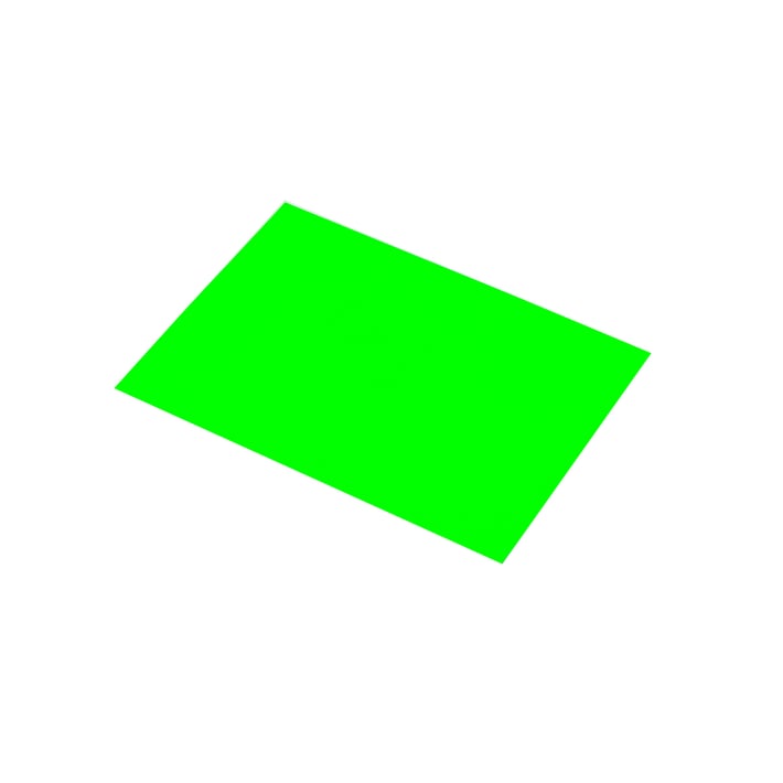 Fabriano Картон Fluorescent 250 g/m2, 50 х 65 cm, зелен