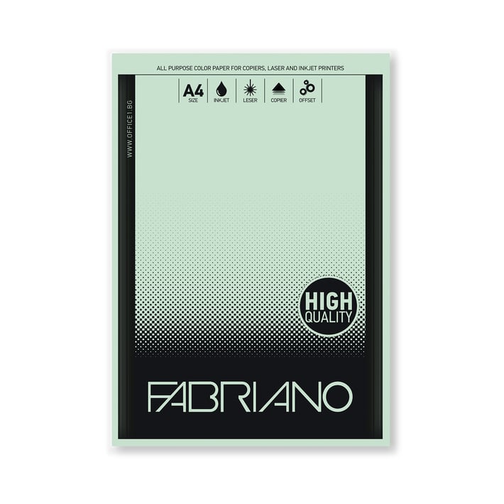 Fabriano Копирна хартия Copy Tinta, A4, 80 g/m2, светлозелена, 50 листа