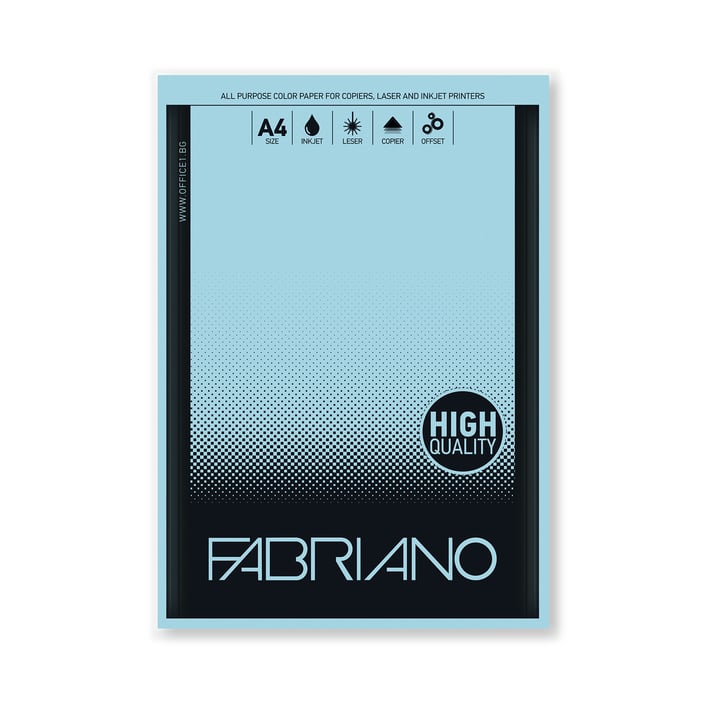 Fabriano Копирна хартия Copy Tinta, A4, 80 g/m2, небесносиня, 50 листа