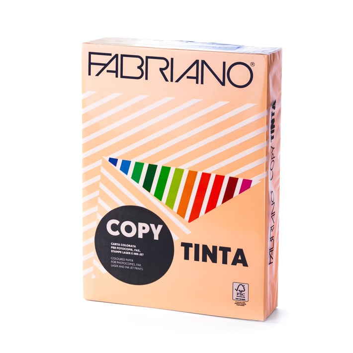 Fabriano Копирна хартия Copy Tinta, A4, 80 g/m2, кайсия, 500 листа