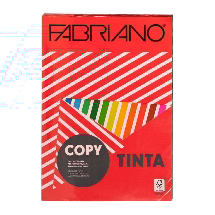 Fabriano Копирна хартия Copy Tinta, A3, 80 g/m2, червена, 250 листа