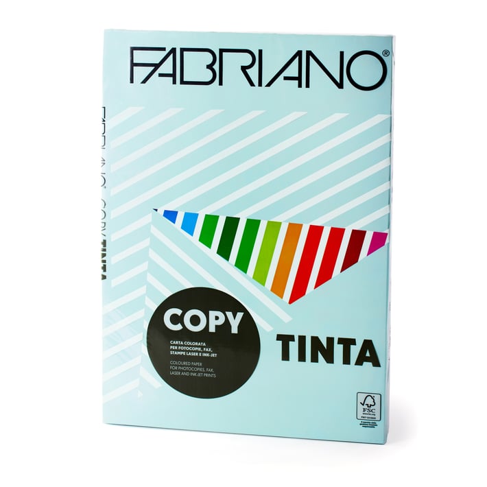 Fabriano Копирна хартия Copy Tinta, A3, 80 g/m2, небесносиня, 250 листа